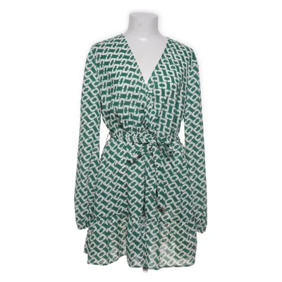Jurk (Groen, Wit, Meerkleurig) van Morango Polyester