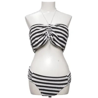 Bikini (Noir, Blanc) de Seafolly Élasthane, Nylon, Polyester