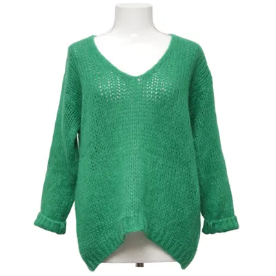 Pull-over (Vert) de Alexandre Laurent Acrylique, Mohair, Polyamide, Laine