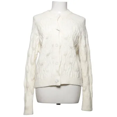 Cardigan (Blanc) de M&V Acrylique, Polyester