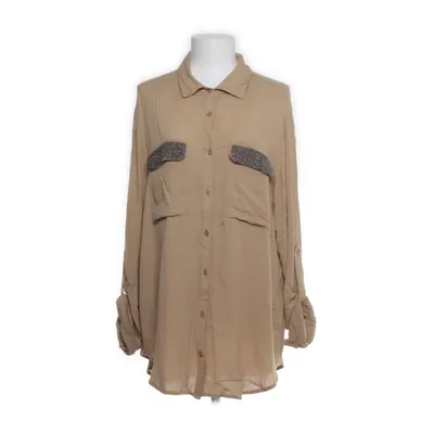 Blouse (Beige, Multicolored) from School Rag Viscose