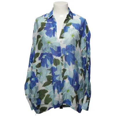 Blouse (Bleu, Blanc, Vert) de Lara