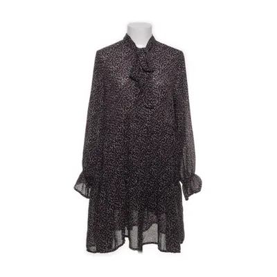 Robe (Noir, Multicolore) de Senes Soie, Viscose