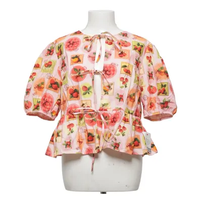 Blouse portefeuille (Rose, Multicolore) de Miss Selfridge Coton, Lin