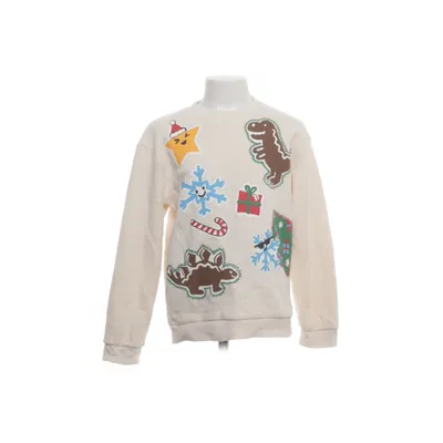 Collegetröja (Vit) från H&M Kids Bomull, Polyester