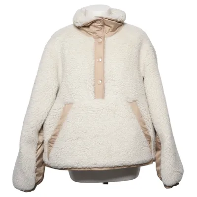 Anorak (Beige) fra Coach Kunstpels, Polyester
