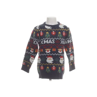 Christmas sweater (Blue, Multicolored) from TQF Collection Acrylic