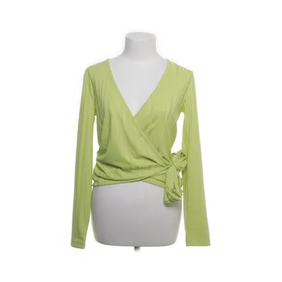 Wrap blouse (Green) from Jan n June Polyester