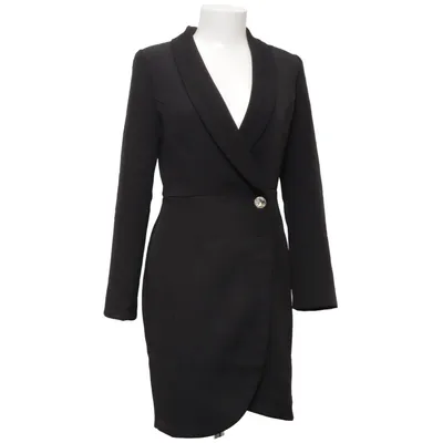 Coat (Black) from Jus de Pom Elastane, Polyester