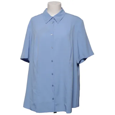 Chemise à manches courtes (Bleu) de Fashion Collection Polyester