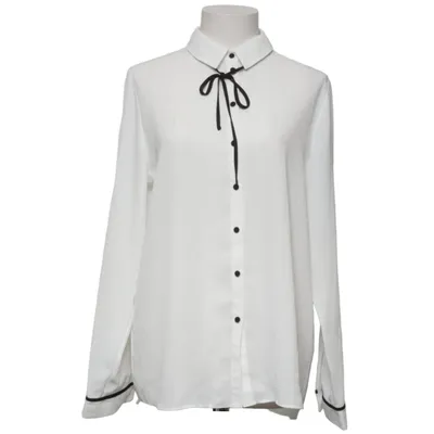 Strikblouse (Wit) van Primark Polyester