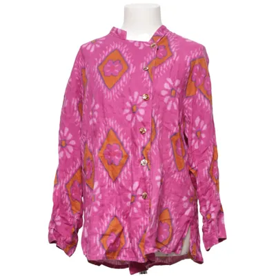 Blouse (Pink, Multicolored) from Bitte Kai Rand Linen