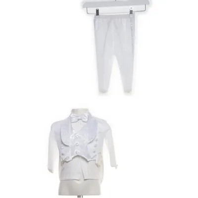 Rokkostuum jas (Wit) van Lida Polyester