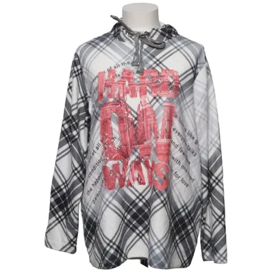 Huvtröja (Vit, Svart, Röd) från Fashion Highlight Elastan, Polyester, Viskos