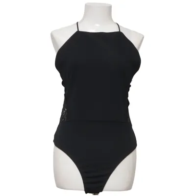 Romper (Zwart) van Missguided Elastaan, Polyester