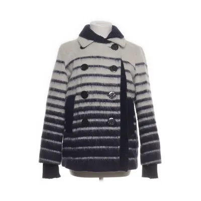 Skepparkavaj (Blå, Vit) från Jean Paul Gaultier for Lindex Elastan, Polyester, Ull