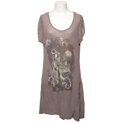 Tunic (Gray) from Cream Polyester, Viscose