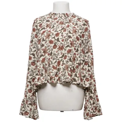 Blouse (Beige, Bruin, Groen) van Divided by H&M Viscose