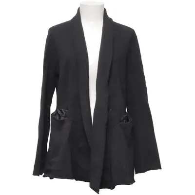 Cardigan (Noir) de 8pm Coton, Viscose