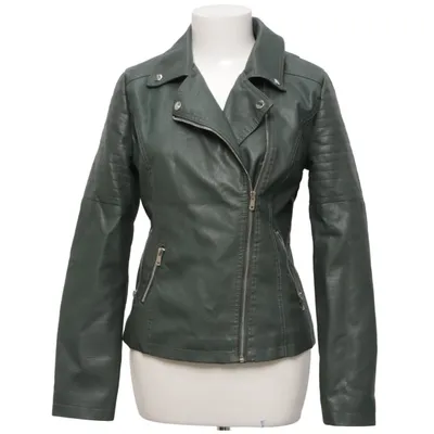 Bikerjack (Groen) van S'West Polyester, Polyurethaan