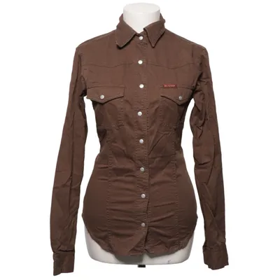 Denim shirt (Brown) from BC Company Cotton