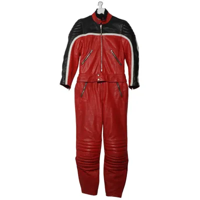 Combinaison de moto (Rouge, Noir, Blanc) de Gehama Cuir