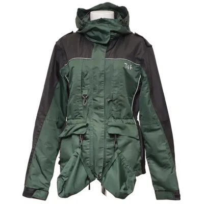 Outdoor jacket (Green, Black) from T&P Polyester