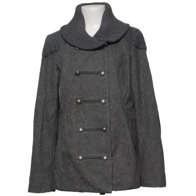 Skepparkavaj (Grå) från Noa Noa Acetat, Akryl, Polyester, Viskos, Ull