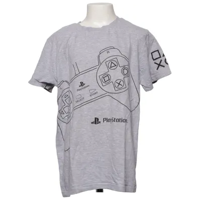 T-shirt (Grå) fra Playstation Bomuld, Polyester