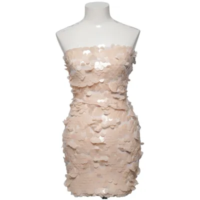 Cocktail dress (Beige) from NA-KD Polyester