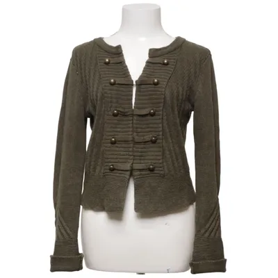 Cardigan (Groen) van H&M Angora, Katoen, Polyamide, Viscose, Wol