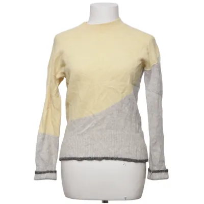 Sweater (Yellow, Gray) from Jigsaw Cashmere