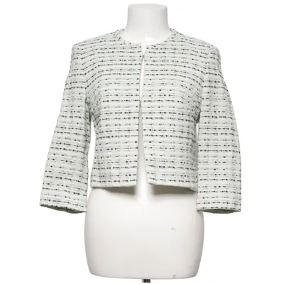 Blazer (Weiß, Schwarz) von Hugo Boss Acryl, Baumwolle, Polyester, Viskose