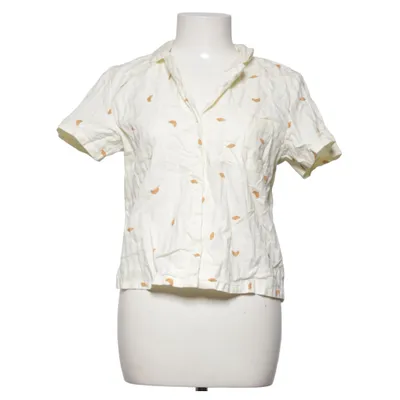 Korte mouwen shirt (Beige, Bruin) van Beijing Katoen