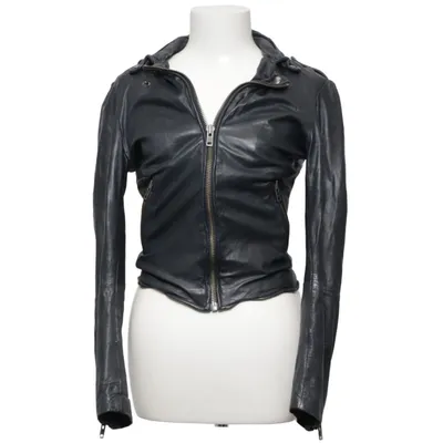 Biker jacket (Black) from Muubaa Cotton, Leather, Polyester