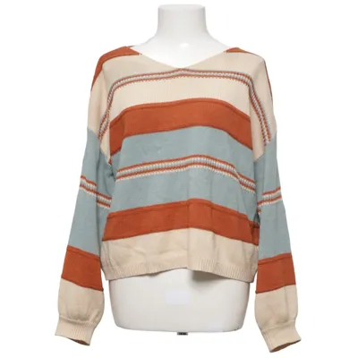 Strickpullover (Braun, Beige, Blau) von Shein Acryl