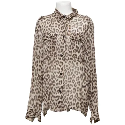 Blouse (Beige, Marron, Noir) de Twin Set Simona Barbieri