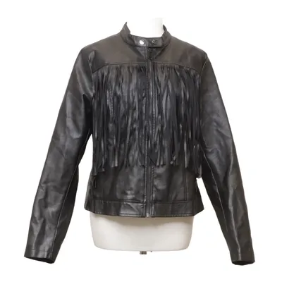 Jacket (Black) from Colloseum Polyester, Polyurethane