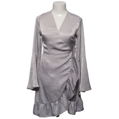 Wikkeljurk (Grijs) van Contrast Polyester