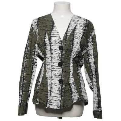 Bluse (Grøn, Hvid, Sort) fra By Malene Birger Bomuld