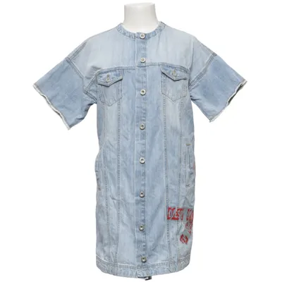 Denim dress (Blue, Multicolored) from Diesel Cotton
