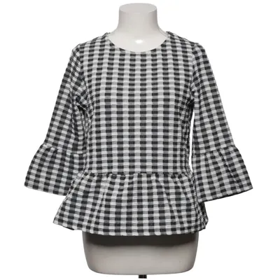 Blouse (Zwart, Wit) van River Island Elastaan, Polyester