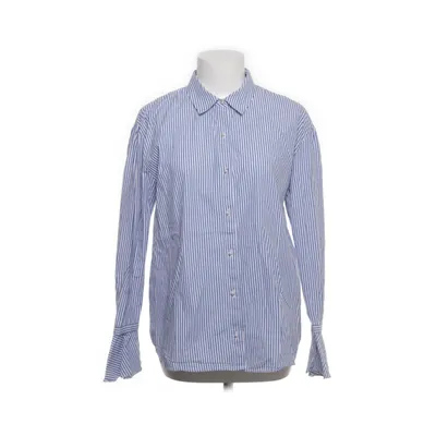 Chemise (Bleu, Blanc) de Mango Suit Coton