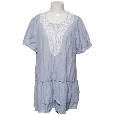 Dress (Blue, White) from Instinct Cotton