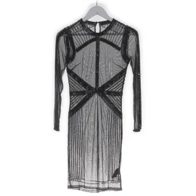 Cocktailjurk (Zwart) van H&M Party Polyester, Elastaan