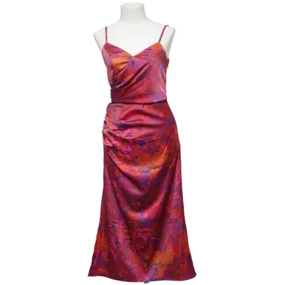 Maxi dress (Pink, Purple, Orange, Multicolored) from Chi Chi London Elastane, Polyester