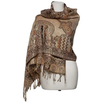 Sjaal (Bruin, Beige, Meerkleurig) van Pashmina Palladium