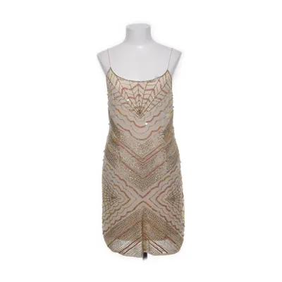Cocktailklänning (Beige, Guldfärgad, Flerfärgad) från Maya Polyester