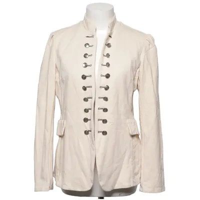 Blazer (Beige) fra Chica London Bomuld, Elastan