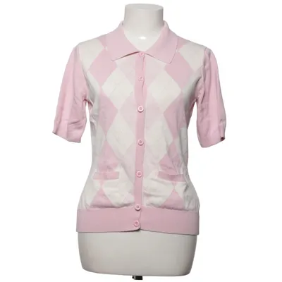 Cardigan (Pink, White) from GANT Cotton, Silk